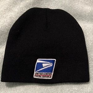 Black USPS beanie
